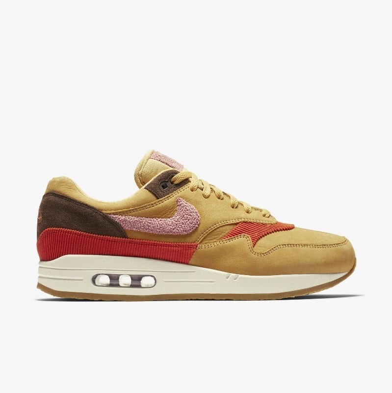 Nike Air Max 1 Crepe Sole Wheat Gold CD7861 700 Grailify